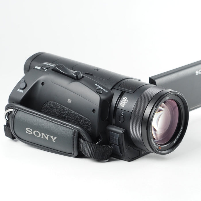 SONY ソニー 4K ビデオカメラ Handycam FDR-AX700 ブラック 光学ズーム12倍 1.0型 Exmor RS CMOSセンサー FDR-AX700 #14002