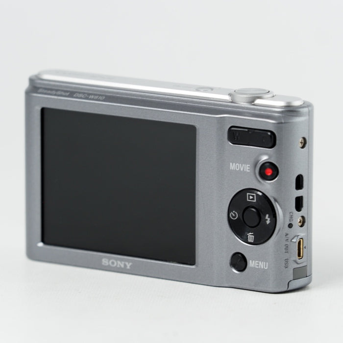 SONY Cyber-shot W810 光学6倍 ‎2010万画素 シルバー DSC-W810-S ソニー デジタルカメラ #14689