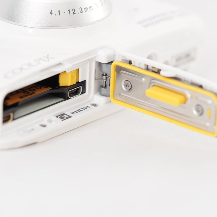 Nikon ニコン デジタルカメラ S32 防水 1300万画素 ホワイト S32WH #12951