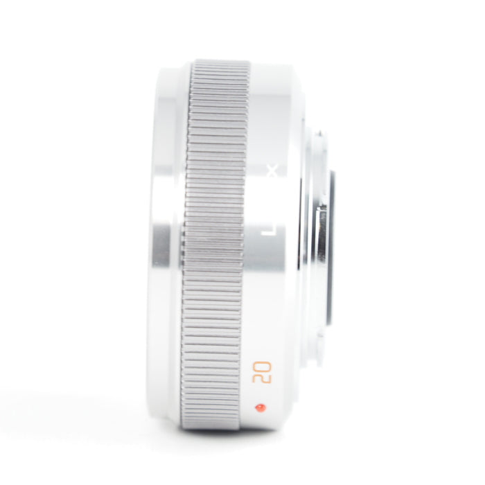 Panasonic パナソニック 単焦点レンズ マイクロフォーサーズ用 ルミックス G 20mm/F1.7 II ASPH. シルバー H-H020A-S #13752