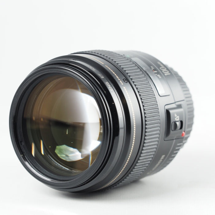 Canon キヤノン単焦点中望遠レンズ EF100mm F2 USM フルサイズ対応 #13974