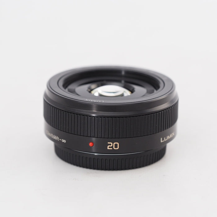 Panasonic 単焦点レンズ マイクロフォーサーズ用 ルミックス G 20mm/F1.7 II ASPH. ブラック H-H020A-K #13262