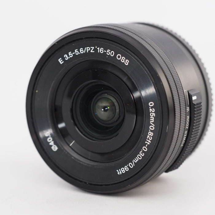 SONY 標準ズームレンズ E PZ 16-50mm F3.5-5.6 OSS ブラック ソニー Eマウント用 APS-C専用 SELP1650 #13265