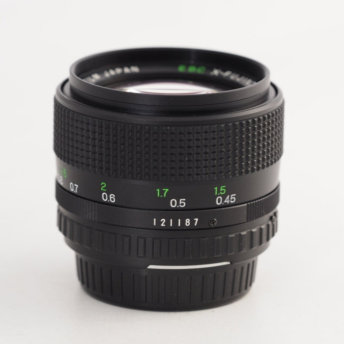 FUJIFILM EBC X-FUJINON 50mm F1.2 DM AXマウント FUJICA前後キャップ 元箱付き 銘玉 希少 フジフイルムXマウント用 アダプター付き #13473