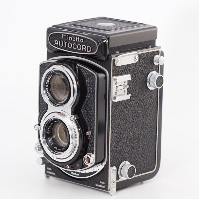 minolta AUTOCORD ミノルタ オートコード 前期 VIEW.ROKKOR 1:3.2 f=75mm 二眼レフ フィルムカメラ #13424