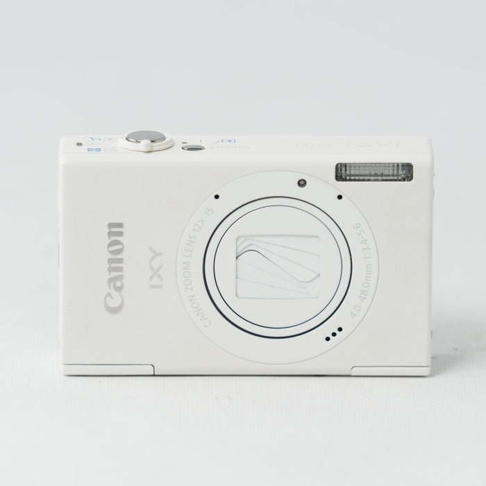 Canon IXY 1 ホワイト コンパクトデジタルカメラ 光学12倍ズーム Wi-Fi #14998