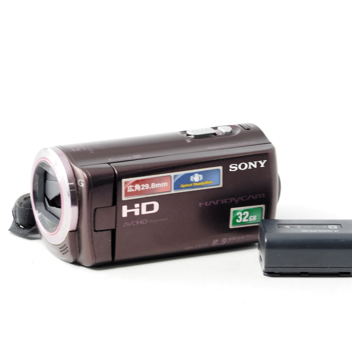 SONY HDビデオカメラ Handycam CX270V ボルドーブラウン HDR-CX270V #15078