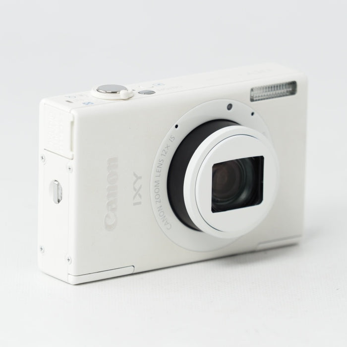 Canon IXY 1 ホワイト コンパクトデジタルカメラ 光学12倍ズーム Wi-Fi #14998