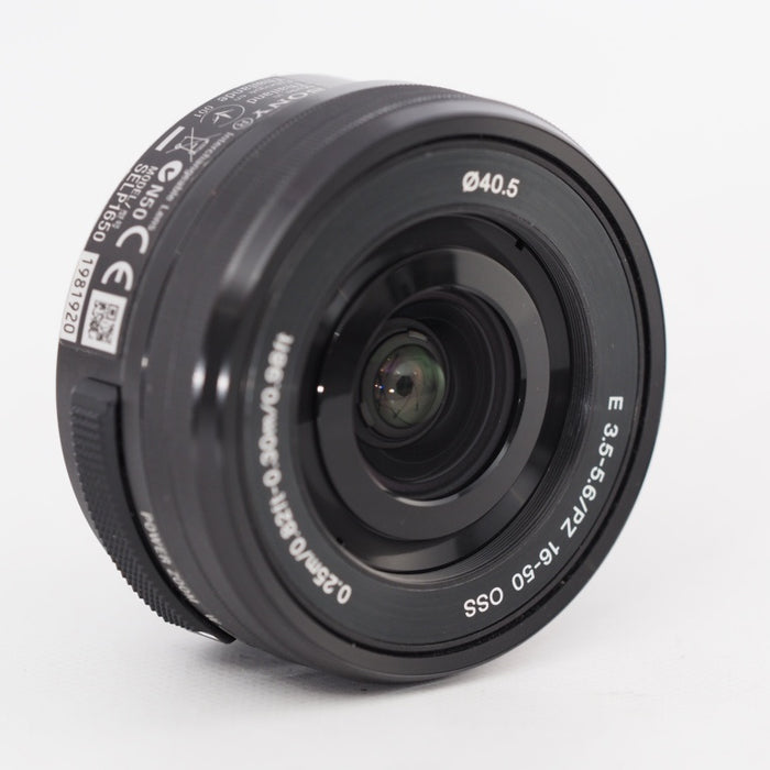SONY 標準ズームレンズ E PZ 16-50mm F3.5-5.6 OSS ソニー Eマウント用 APS-C専用 SELP1650 #13035