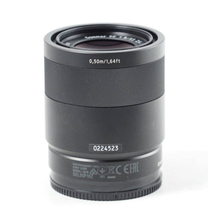 SONY Sonnar T* FE 55mm F1.8 ZA ソニー Eマウント ゾナー SEL55F18Z #14339