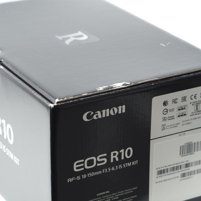 Canon ミラーレス一眼カメラ EOS R10 レンズキット (RF-S18-150mm) ブラック APS-C EOSR10-18150ISSTMLK #14215