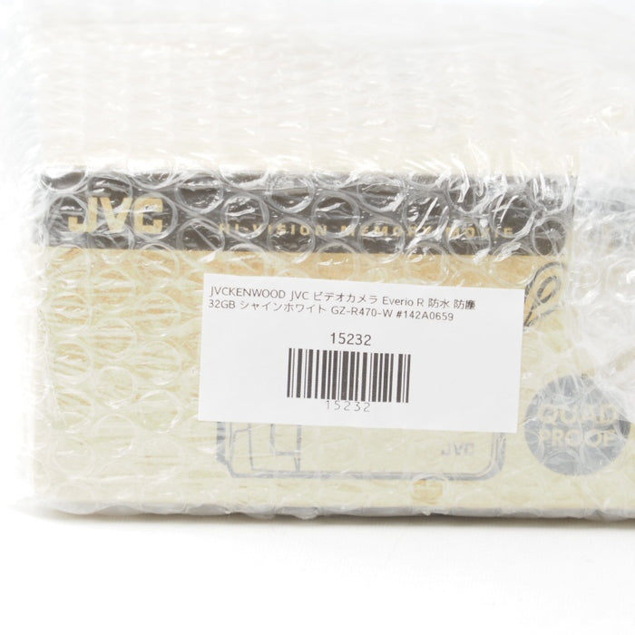 JVCKENWOOD JVC ビデオカメラ Everio R 防水 防塵 32GB シャインホワイト GZ-R470-W #15232