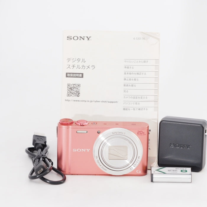 SONY ソニー デジタルカメラ Cyber-shot WX350 ピンク サイバーショット DSC-WX350-P #13291