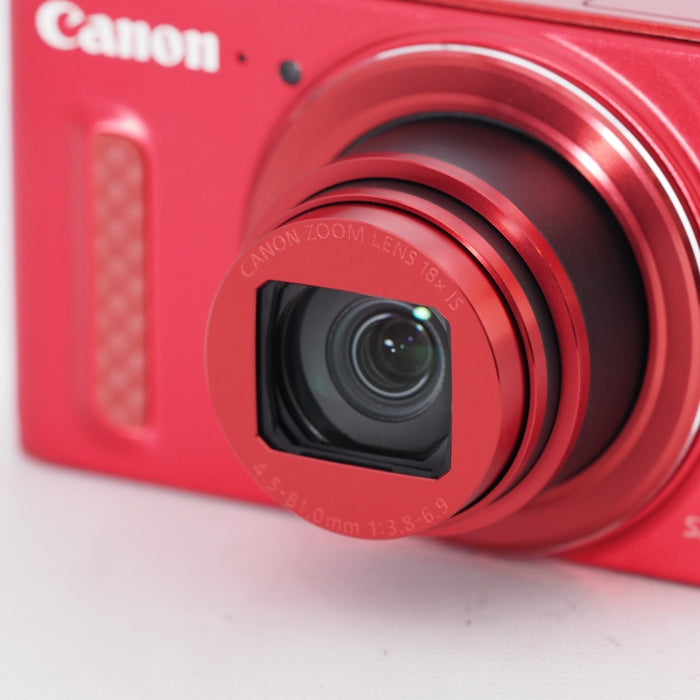 Canon キヤノン デジタルカメラ PowerShot SX610 HS レッド 光学18倍ズーム PSSX610HS(RE) #10999