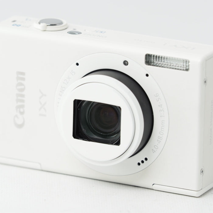 Canon IXY 1 ホワイト コンパクトデジタルカメラ 光学12倍ズーム Wi-Fi #14998