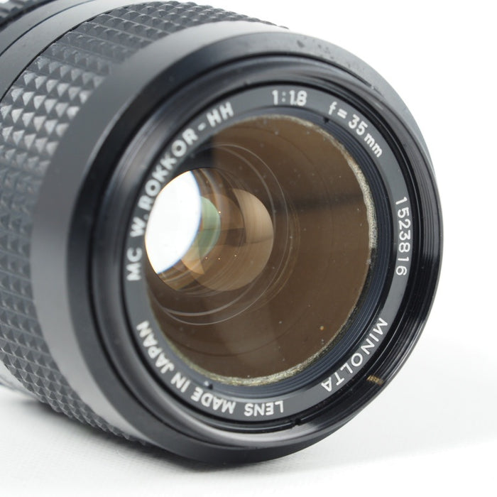 MINOLTA MC W.ROKKOR-HH 35mm f1.8 ミノルタ SR/MDマウント #14478