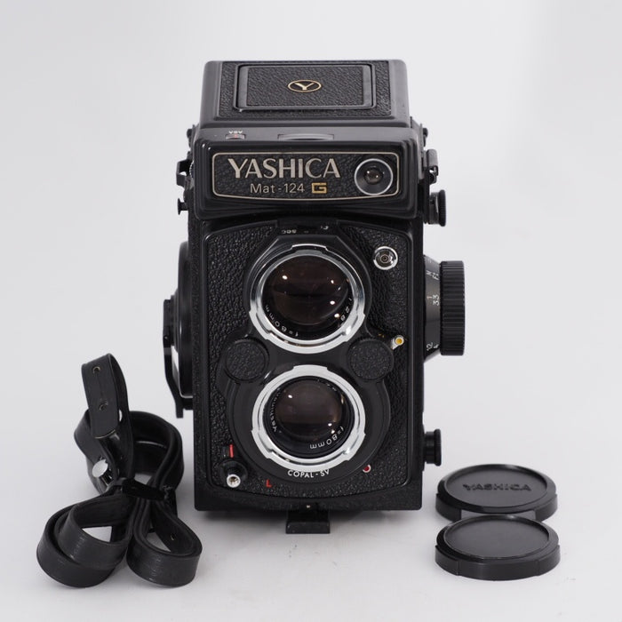 Yashica Mat-124G ヤシカ yashinon 80mm F3.5 2眼レフ 中判 フィルムカメラ #10852