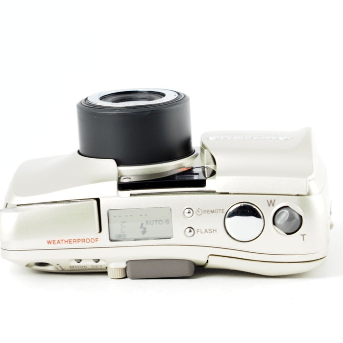 OLYMPUS オリンパス μ mju ミュー zoom 105 DELUXE コンパクト フィルムカメラ #14429