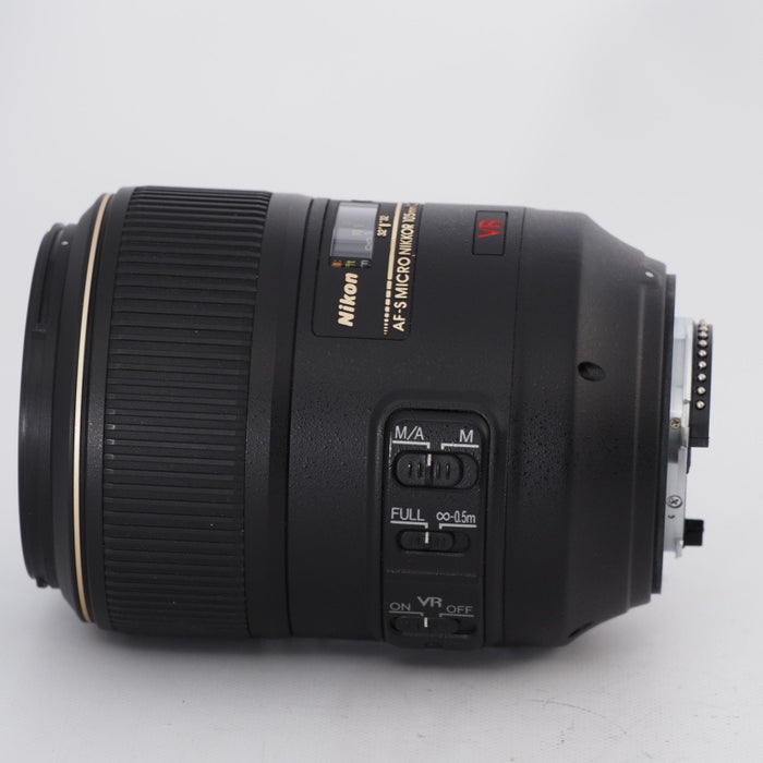 Nikon ニコン 単焦点マイクロレンズ AF-S VR Micro Nikkor 105mm f2.8 G IF-ED Fマウント用 交換レンズ #11341