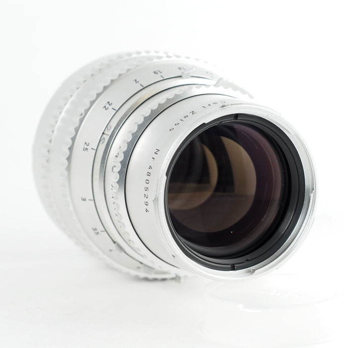 HASSELBLAD Carl Zeiss Sonnar C 150mm F4 シルバー ハッセルブラッド Vマウント ケース付き #13657
