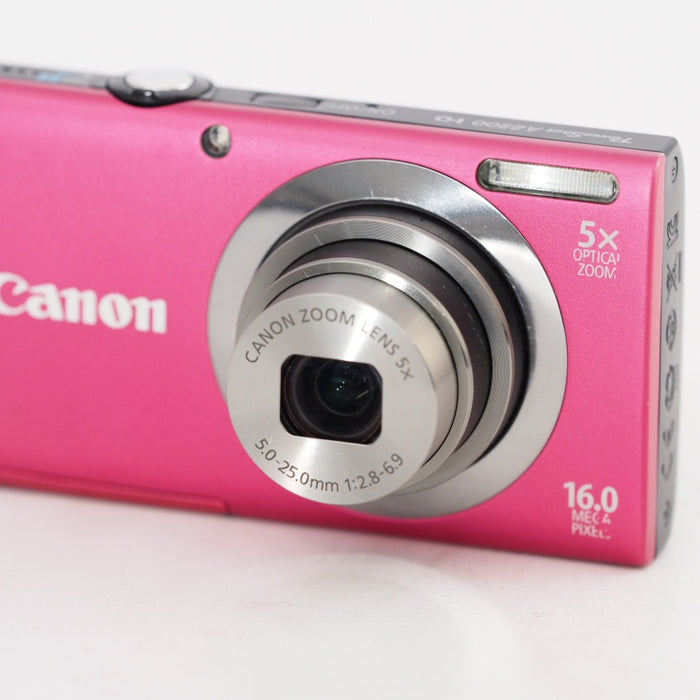 Canon デジタルカメラ PowerShot A2300 レッド 光学5倍ズーム 約1600万画素 PSA2300(RE) #13370