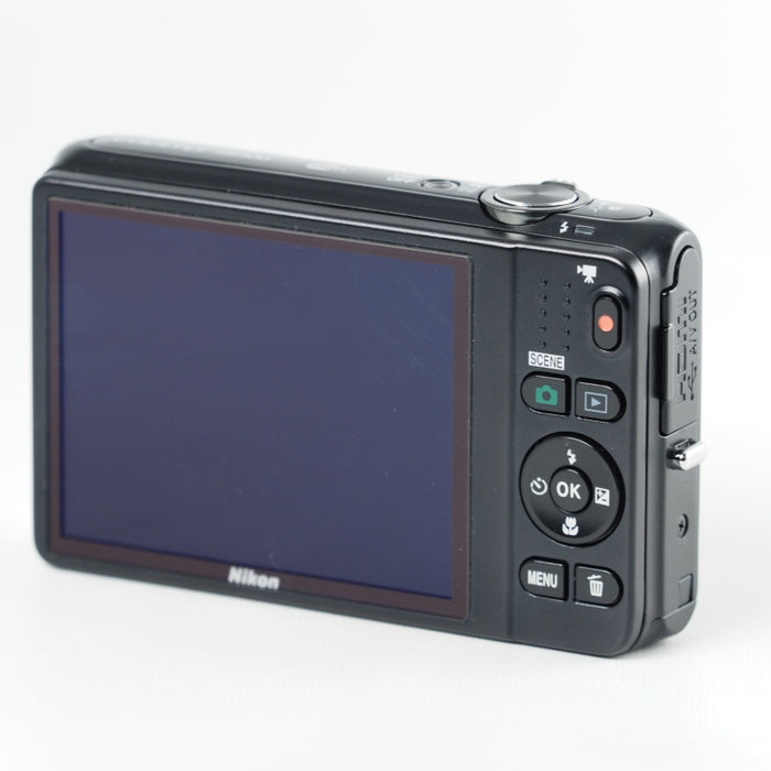 Nikon COOLPIX S6500 光学12倍ズーム Wi-Fi対応 スマートブラック ニコン デジタルカメラ S6500BK #13830