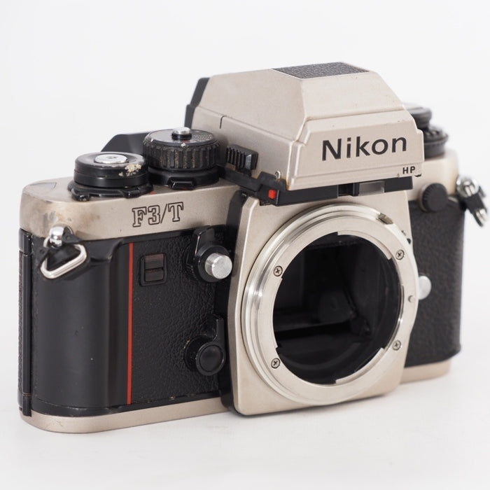 Nikon ニコン フィルム一眼レフ F3/T チタン シルバー F3T ボディ データバック MF-14 #13088