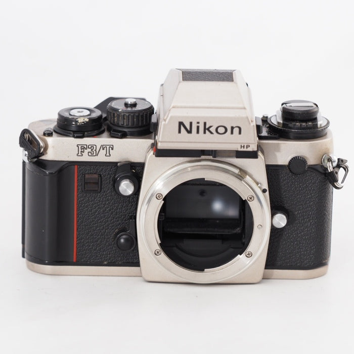 Nikon ニコン フィルム一眼レフ F3/T チタン シルバー F3T ボディ データバック MF-14 #13088
