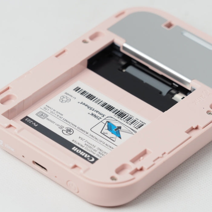 Canon スマホ専用 ミニフォトプリンター iNSPiC PV-223-PK 写真用 ピンク フルカラー インク不要 #14668