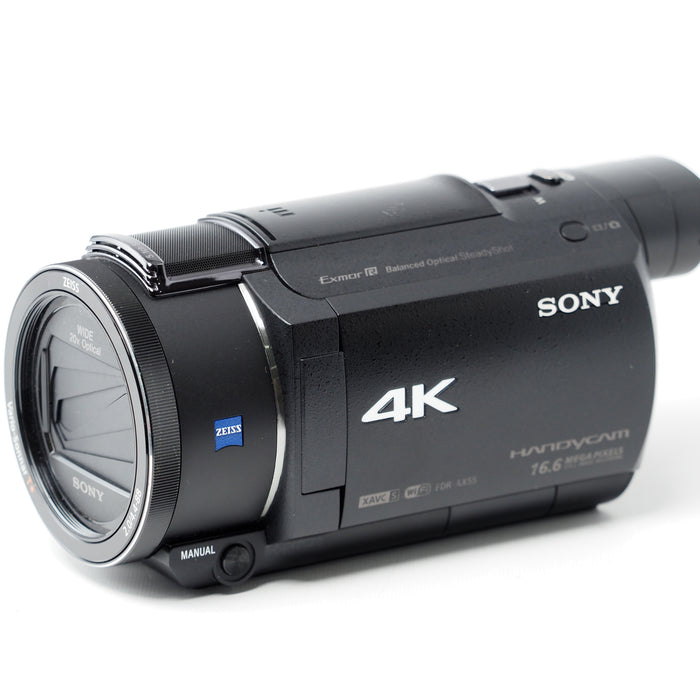 SONY Handycam FDR-AX55 ブラック 4K ビデオカメラ 64GB 光学20倍 #15581