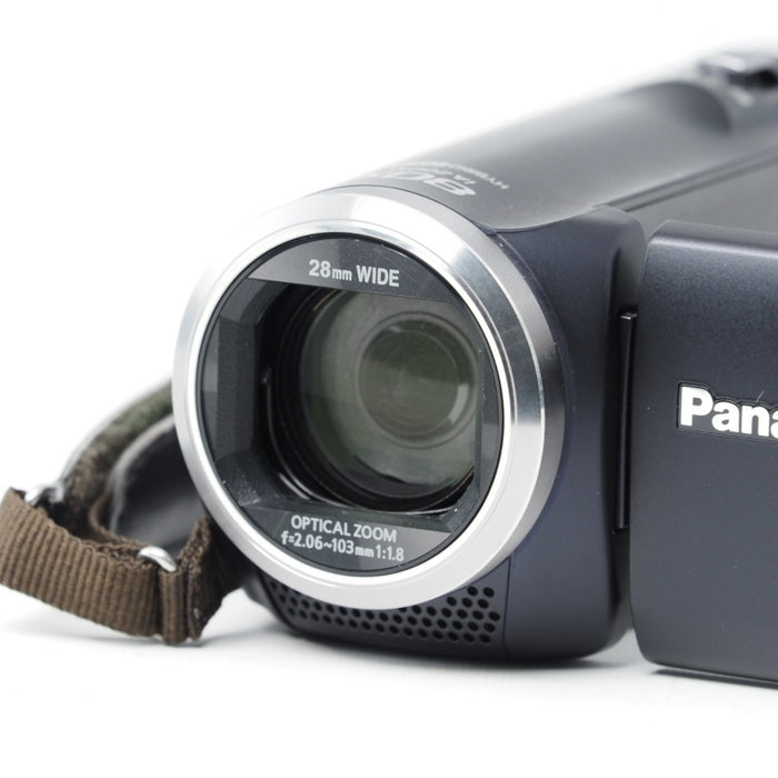 Panasonic HDビデオカメラ V520 内蔵メモリー32GB ダークネイビー HC-V520M-A #15093