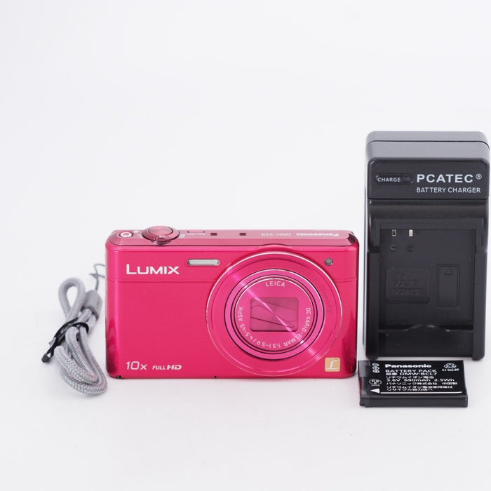 Panasonic パナソニック デジタルカメラ ルミックス LUMIX SZ9 光学10倍 ピンク DMC-SZ9-P #9884