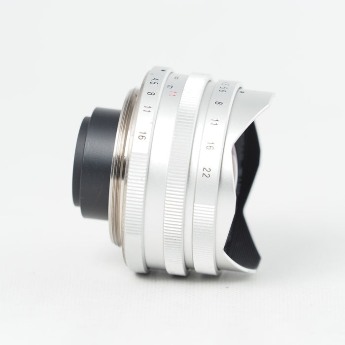 COSINA Voigtlander WIDE-HELIAR 15mm F4.5 Aspherical シルバー 専用ビューファインダー付 L39 130111 #14681