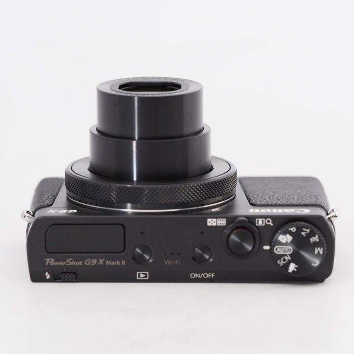 Canon コンパクトデジタルカメラ PowerShot G9 X Mark II ブラック 1.0型センサー/F2.0レンズ/光学3倍ズーム PSG9XMARKIIBK #13116