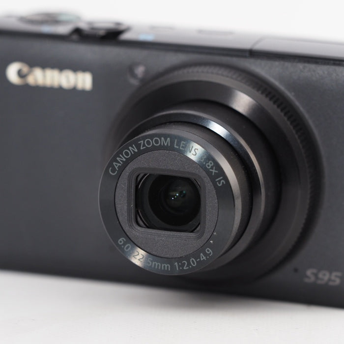 Canon キヤノン コンパクトデジタルカメラ Powershot S95 PSS95 1000万画素高感度CCD 光学3.8倍ズーム 広角28mm 3.0型液晶 F2.0 #13127