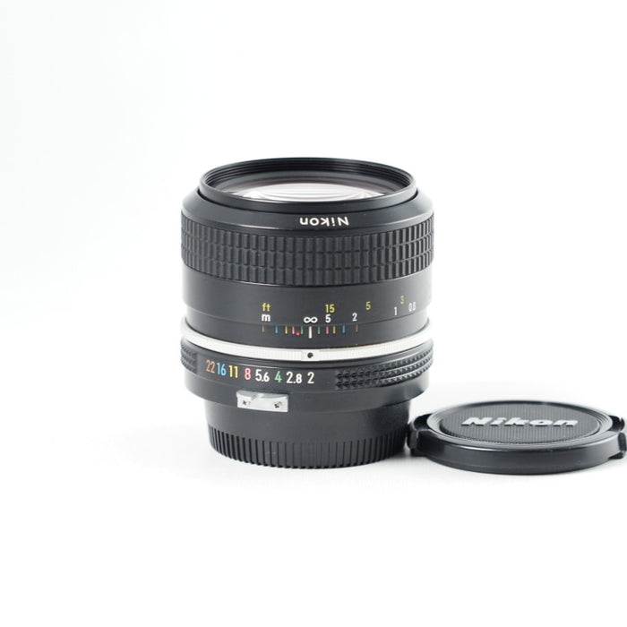 Nikon New NIKKOR 35mm F2 ニコン ニッコール 単焦点 MFレンズ #14141