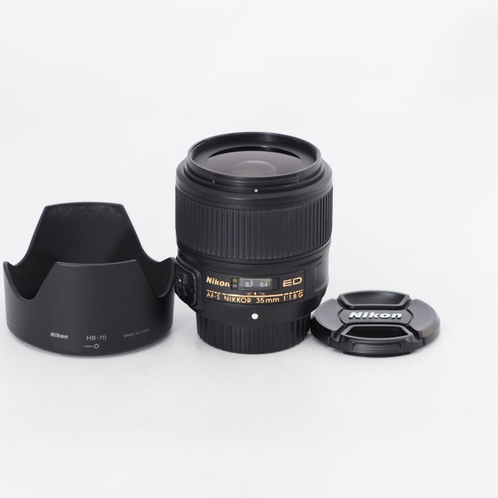 Nikon 単焦点レンズ AF-S NIKKOR 35mm f/1.8G ED ニコン Fマウント フルサイズ対応 #12703