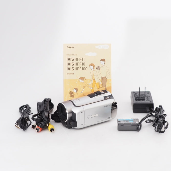 Canon キヤノン デジタルビデオカメラ iVIS HF R11 スノーシルバー IVISHFR11SL #12835