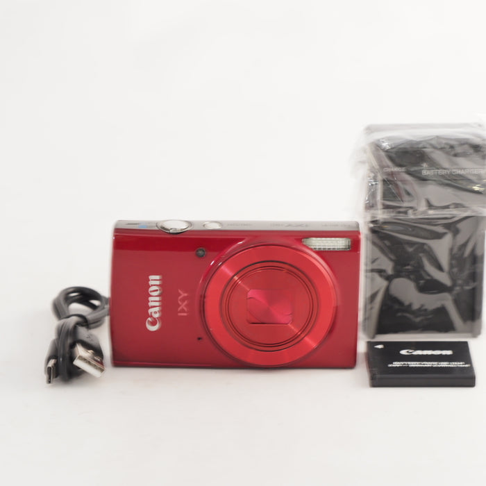 Canon キヤノン デジタルカメラ IXY 190 レッド 光学10倍ズーム IXY190R #13522