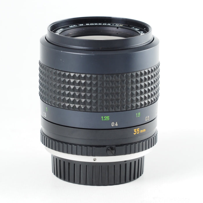 MINOLTA MC W.ROKKOR-HH 35mm F1.8 ミノルタ MFレンズ #13931