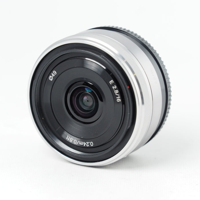SONY ソニー 単焦点レンズ E 16mm F2.8 ソニー Eマウント用 APS-C専用 SEL16F28 #14691