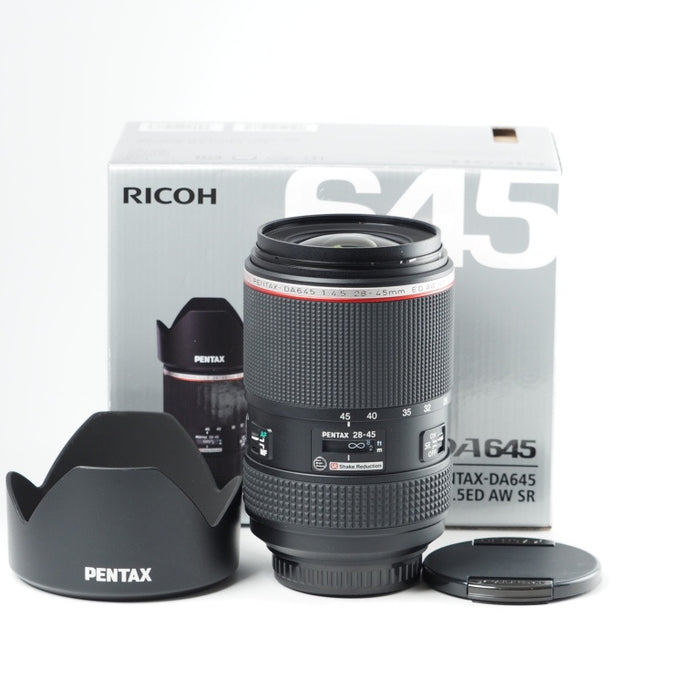 ペンタックス HD PENTAX-DA 645 28-45mm F4.5 ED AW SR 645マウント 広角ズームレンズ 防塵・防滴構造 26390 #14231
