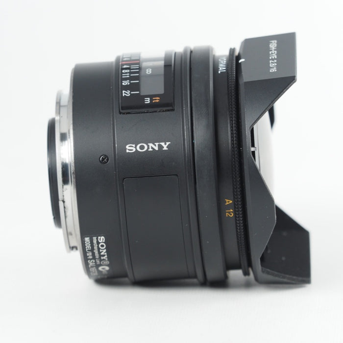 SONY ソニー 16mm F2.8 Fisheye SAL16F28 広角単焦点 魚眼レンズ ソニーAマウント #13773