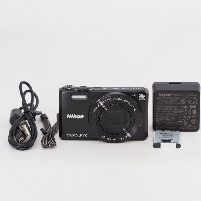 Nikon デジタルカメラ COOLPIX S7000 ブラック ニコン S7000BK #13316
