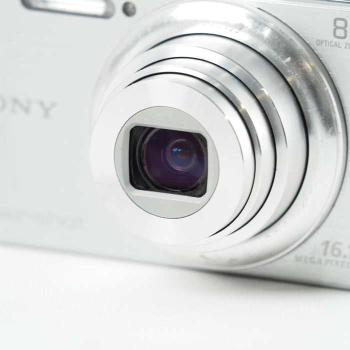 SONY デジタルカメラ Cyber-shot W730 1610万画素 光学8倍 シルバー DSC-W730-S #13452