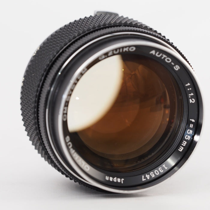 OLYMPUS G.ZUIKO AUTO-S 55mm F1.2 単焦点 大口径レンズ OMマウント #13372