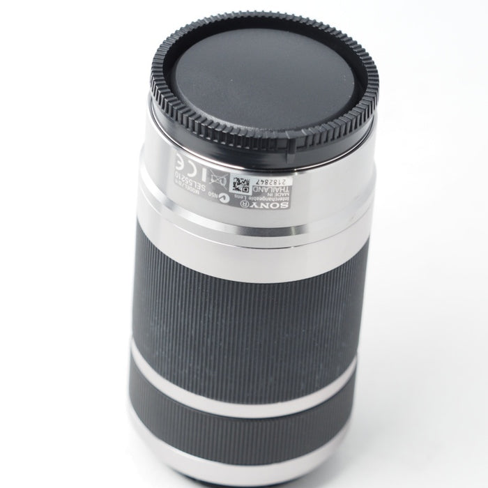 SONY E 55-210mm F4.5-6.3 OSS Eマウント シルバー SEL55210 #15281