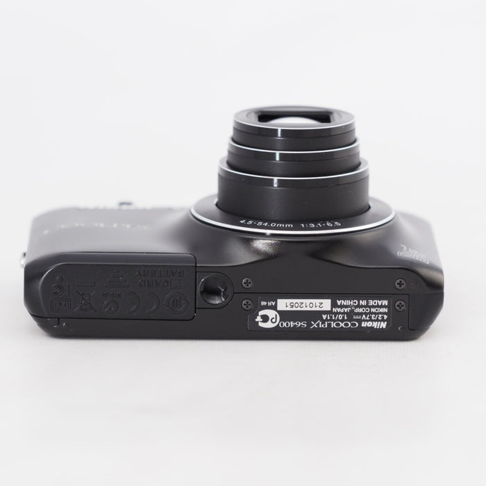 Nikon デジタルカメラ COOLPIX S6400 タッチパネル液晶 光学12倍ズーム スマートブラック S6400BK #13278