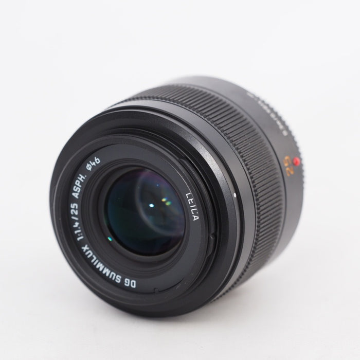 Panasonic  LEICA DG SUMMILUX 25mm/F1.4 II ASPH. マイクロフォーサーズ用 ルミックスブラック H-XA025 #13449