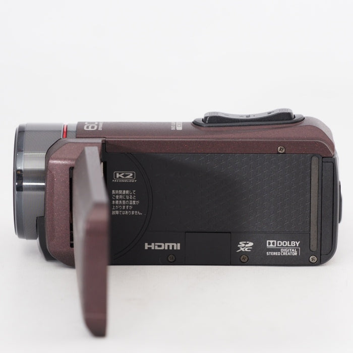 JVC ビデオカメラ Everio R 防水5m 防塵仕様 Wi-Fi対応 内蔵メモリー64GB ブラウン GZ-RX600-T #13055